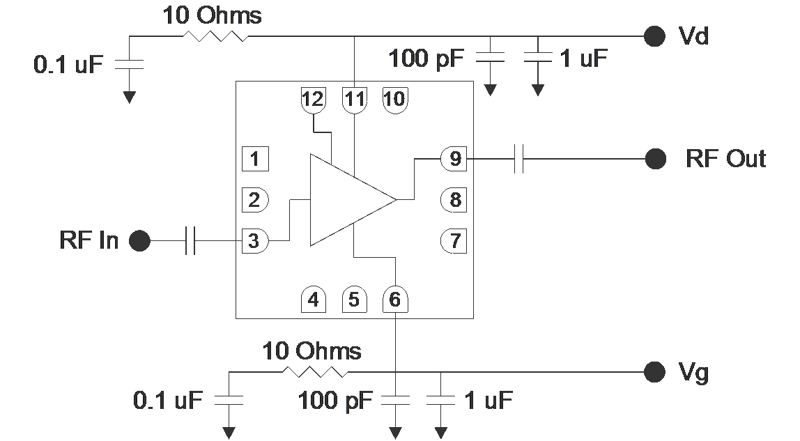 ADM-0012-5931SM小型低功耗寬帶分布式放大器  Marki原裝現貨