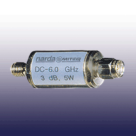 AF-SMA-6-5-3  固定衰減器-SMA-DC至6 GHz，5W
