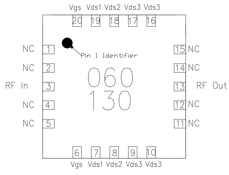 AM06013033WM-QN5-R C/X/Ku波段寬帶功率放大器