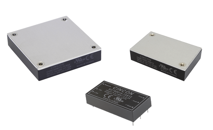 CINCON 超寬輸入范圍DC-DC轉換器