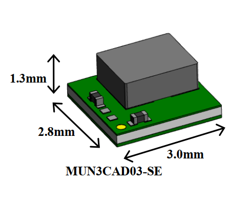MUN3CAD03-SE微型電源模塊與TPS82085原位替代