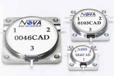 6.400~9.700GHz插入式循環器NOVA