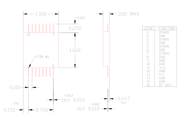 ?MN725-0400.0000壓控聲表面波振蕩器